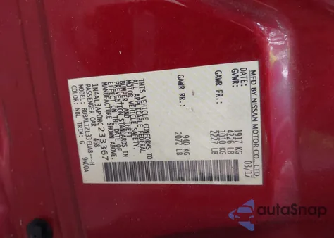 2017 Nissan Altima 2.5 Sv from USA, damaged, VIN 1N4AL3AP0HC233367